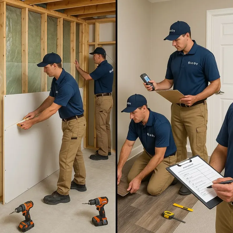 Repairs and Reconstruction process in Woodrow, NY
