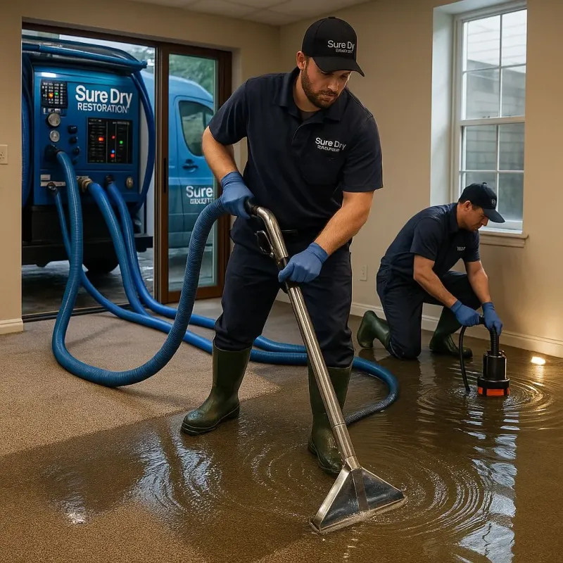 Water Extraction and Removal process in Woodrow, NY